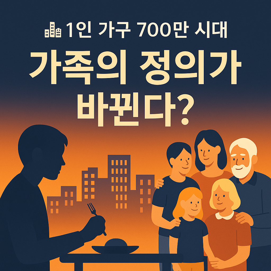 1인 가구 700만 시대 이미지