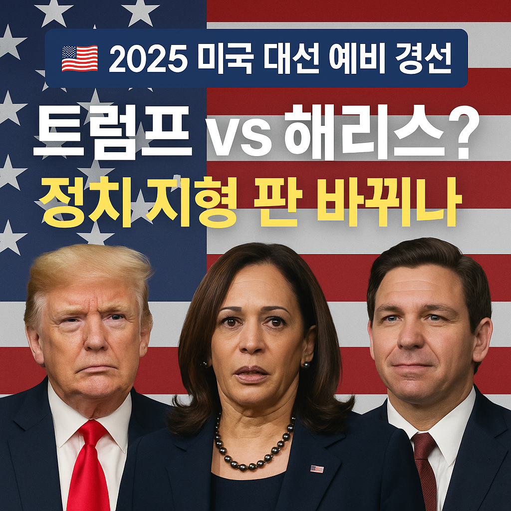 2025 미국 대선 예비 경선 이미지