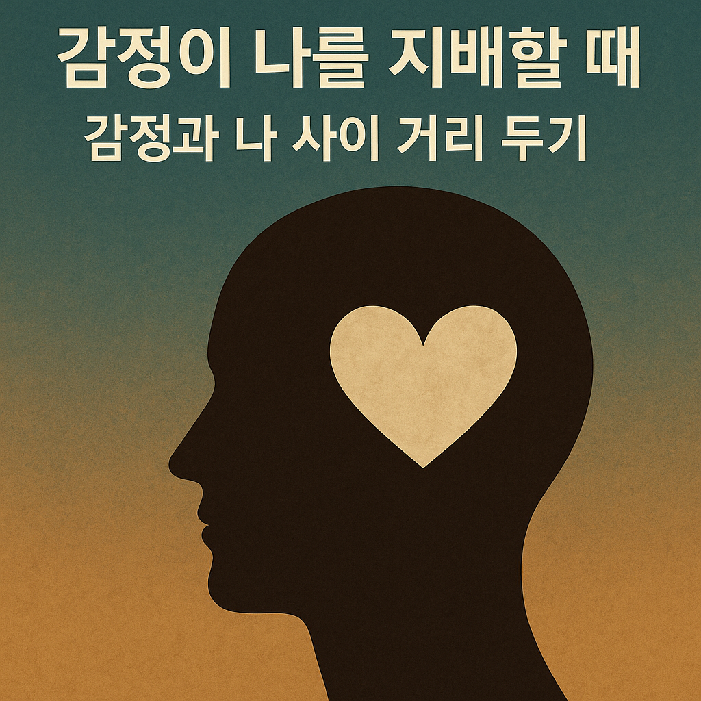 감정 거리 두기 이미지