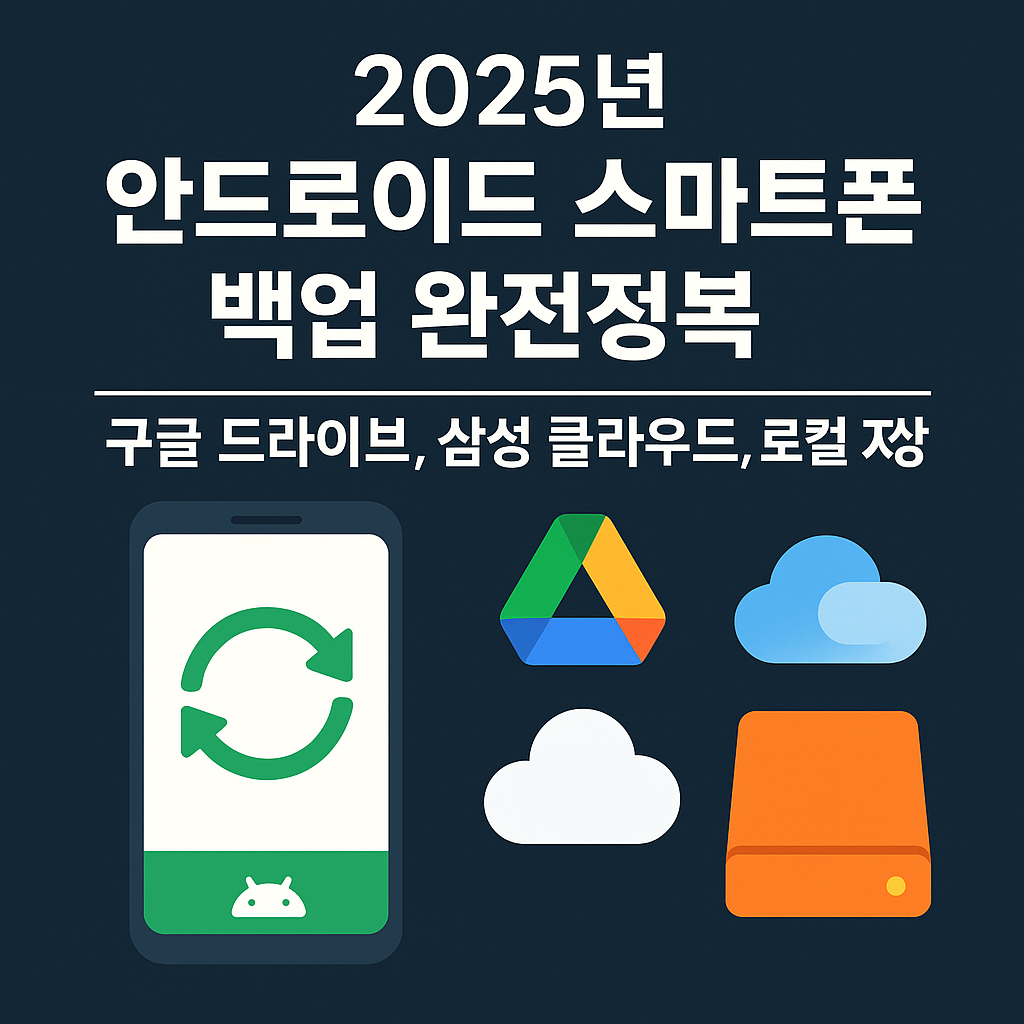 안드로이드 스마트폰 백업 이미지
