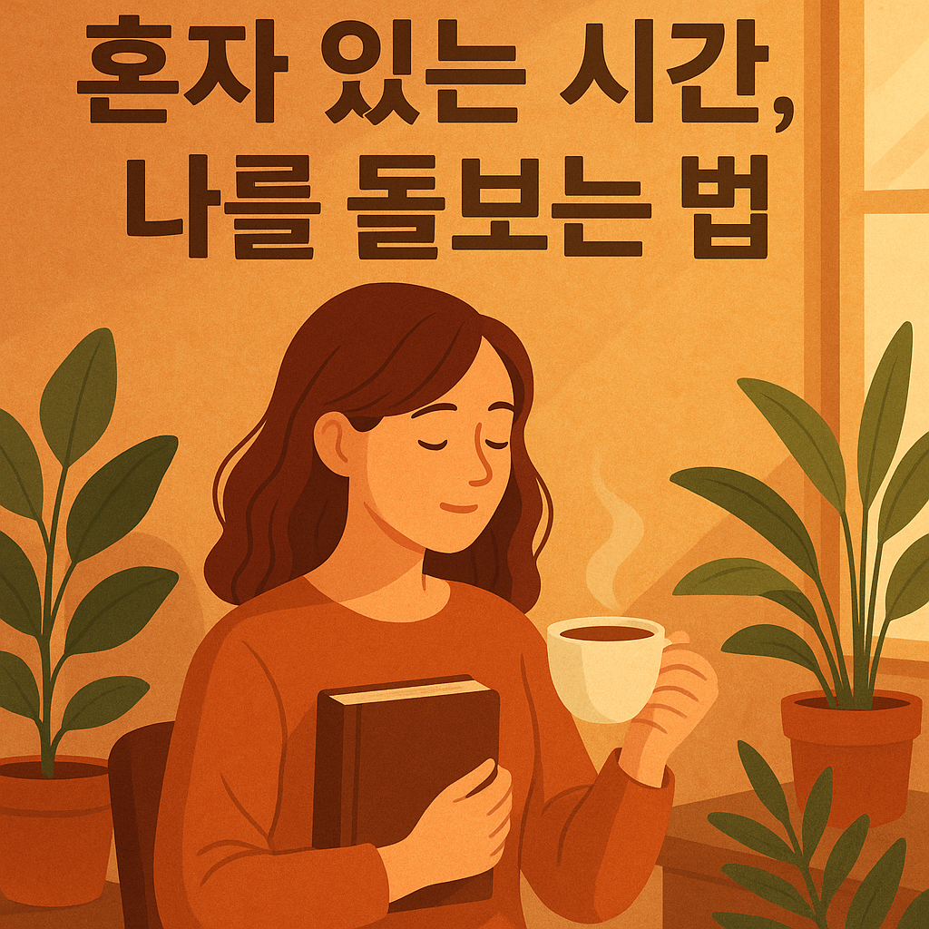 고독과 친해지는 법 이미지
