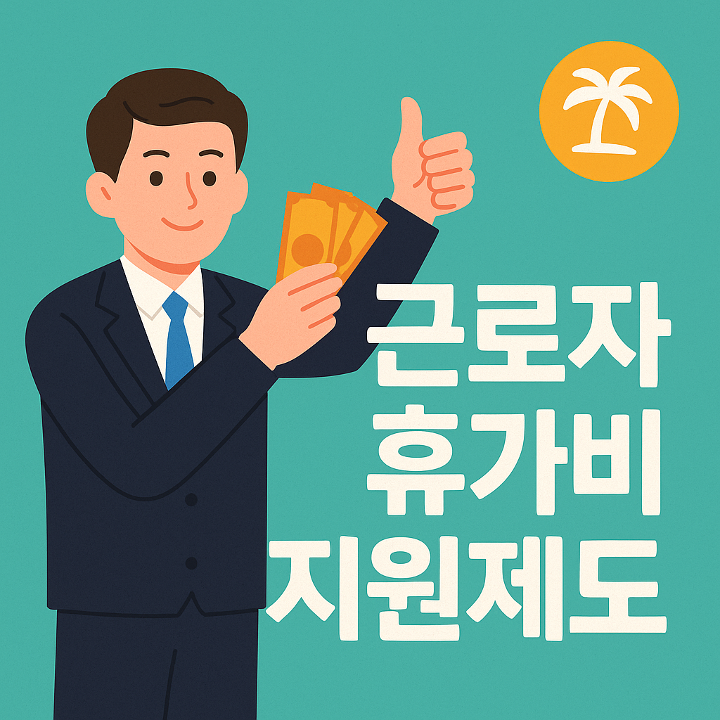 근로자 휴가비 지원제도 이미지