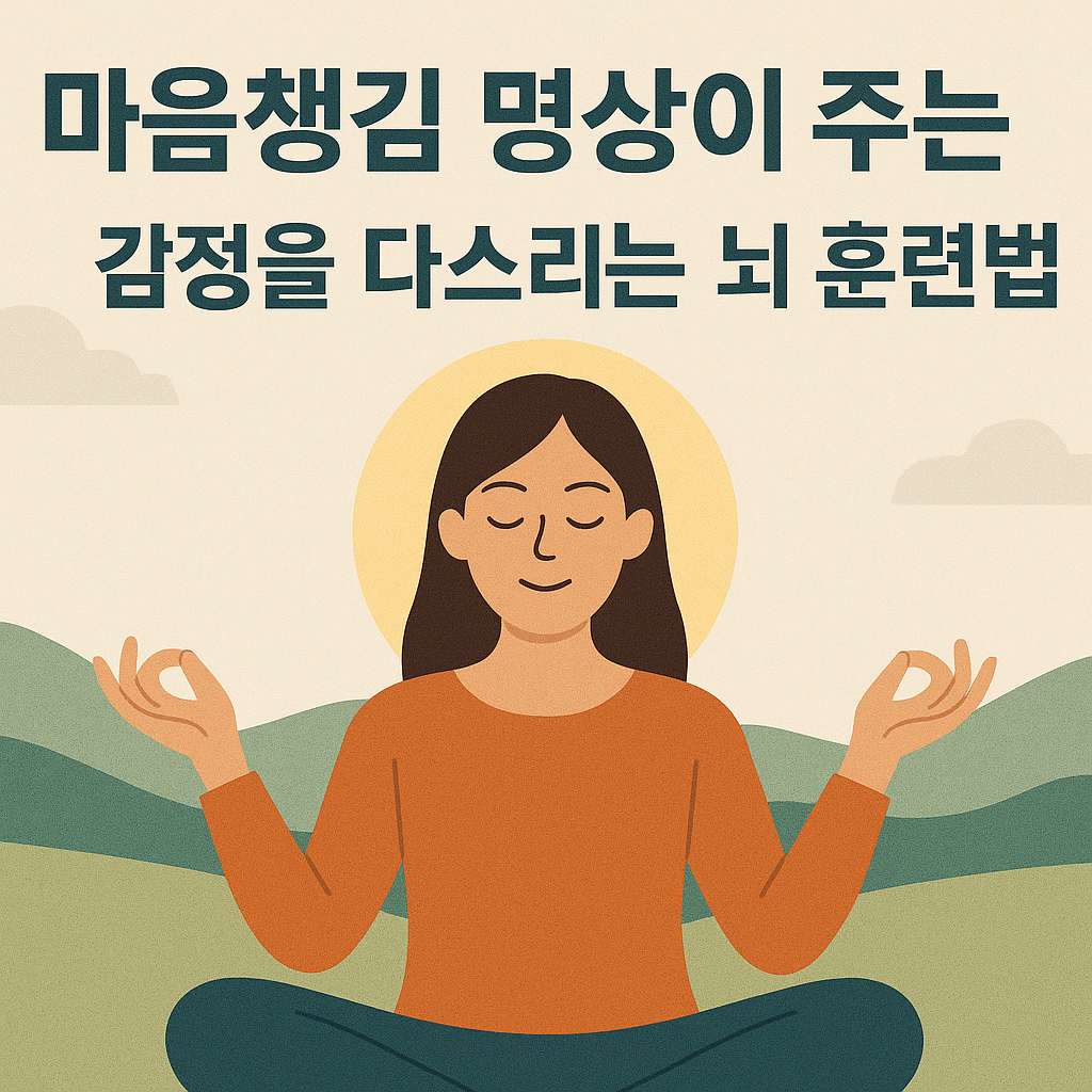 마음챙김 명상 이미지