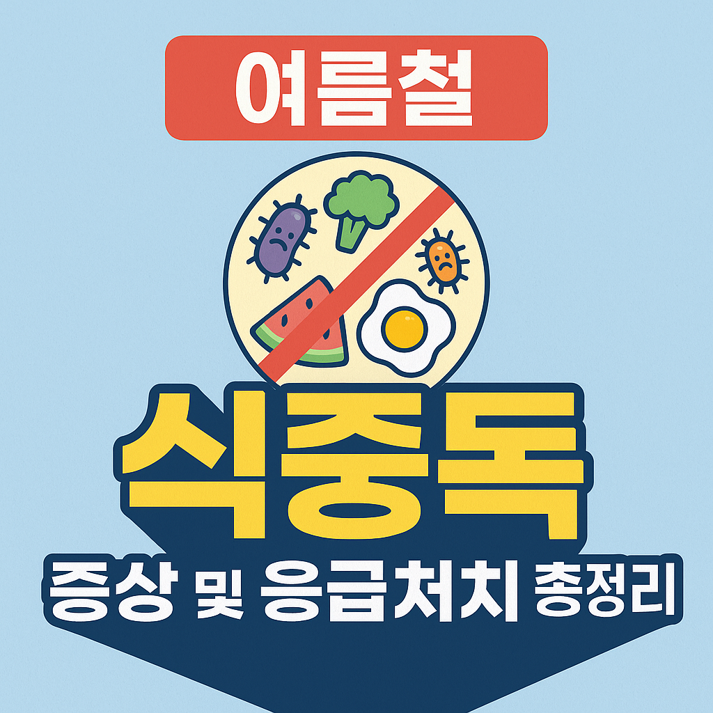 여름철 식중독 이미지