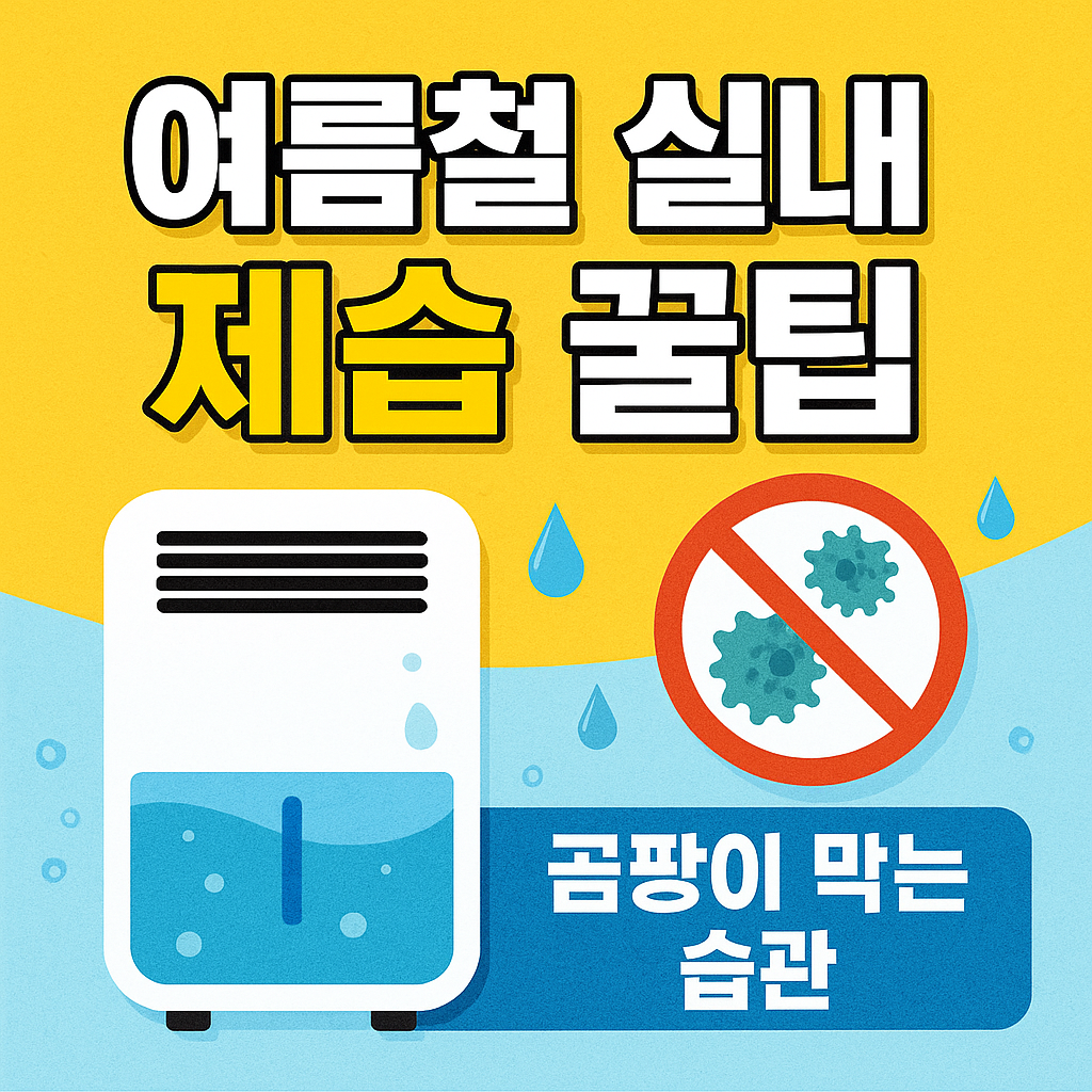 여름철 실내 제습