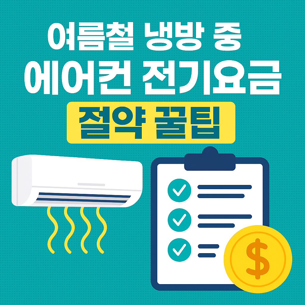 에어컨 전기세 절약