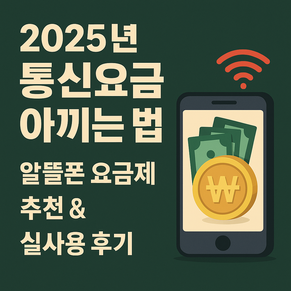 통신요금 아끼는 법 이미지