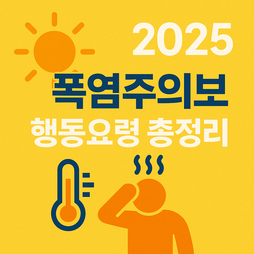 폭염주의보 행동요령